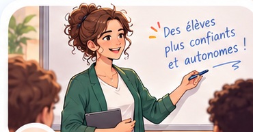 Professeur au tableau